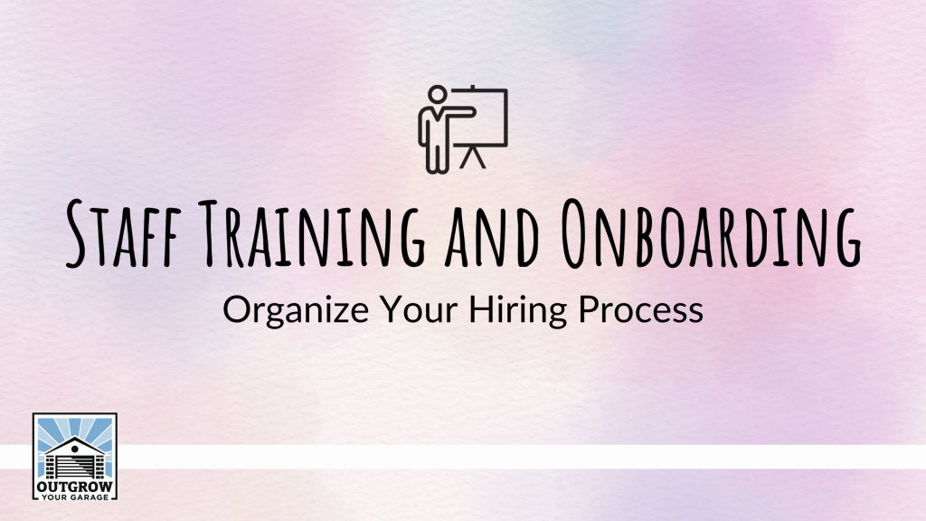 Staff Training and Onboarding course
